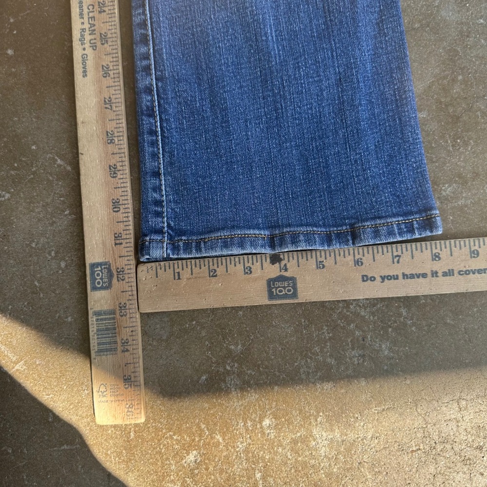 Levi's 529 Curvy Bootcut Jeans Women 6M Blue Excellent Mid Rise Stretch Denim - Picture 6 of 6